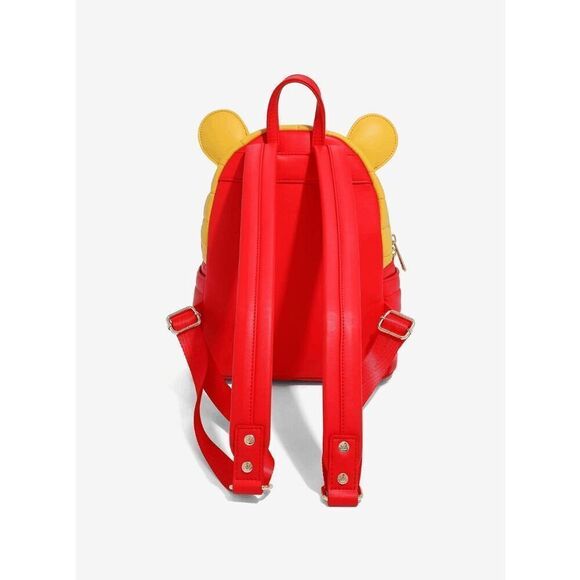 Loungefly Disney Winnie the Pooh Puffer Pooh Bear Figural Mini Backpack